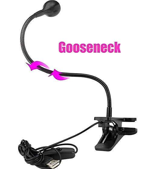 Mini Lâmpada LED USB com Clipe Flexível UV para Unhas Kell GlowUp™