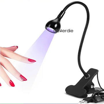 Mini Lâmpada LED USB com Clipe Flexível UV para Unhas Kell GlowUp™