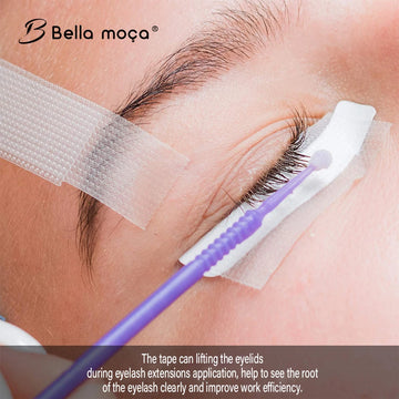 Fita Micropore Profissional para Cílios – Kit 12 Peças Kell GlowUp™