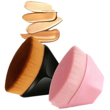 Pincel para Base Kabuki Hexagonal Kell GlowUp™