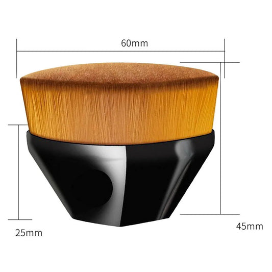 Pincel para Base Kabuki Hexagonal Kell GlowUp™