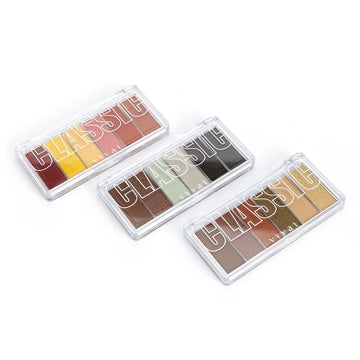 Paleta de Sombras Kell GlowUp™ Classic 6 Cores – Matte & Metálico para Looks Incríveis